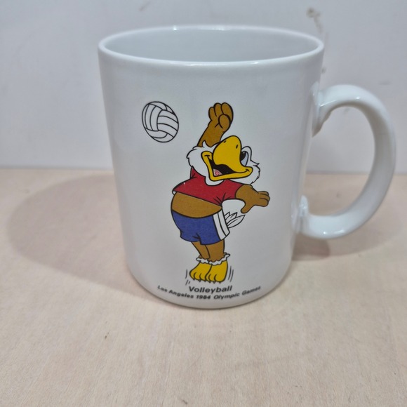 Papel Other - Los Angeles‎ 1984 Olympic Games Mascot Eagle Coffee Mug Cup Vintage Collectible